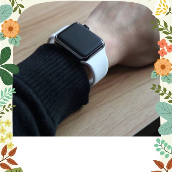 New Watch Band for Apple Watch 42/44/45mm - White - Picture 3 of 3